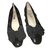 Autre Marque Ballerine italienne en cuir Noir  ref.77407