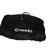 Chanel Travel bag Black Cloth  ref.77451