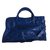 Balenciaga Handtaschen Blau Leder  ref.77473