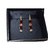 Prada Earrings Silvery Red  ref.77553