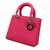 Dior Handtaschen Pink Kalbähnliches Kalb  ref.77582