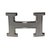 Constance Hermès Cinturones Plata Metal  ref.77649