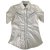 Dkny Tops Coton Beige Gris anthracite  ref.77663