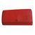 Louis Vuitton Portachiavi Rosso Pelle verniciata  ref.77712