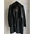 Cappotto Sportmax in pelle d'agnello nero - vista 2