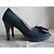 Weekend Max Mara peeptoes in raso e pelle - vista 3