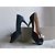 Weekend Max Mara peeptoes in raso e pelle - vista 8