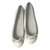 Chanel Sapatilhas de ballet Branco  ref.77961