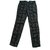 Moschino Pants, leggings Black White Cotton  ref.78015