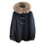 Maje Coats, Outerwear Black Wool  ref.78187