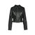 Leather Jacket Alexander McQueen, Size IT 38 Black  ref.39225