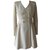Chanel Coats, Outerwear Beige Tweed  ref.78214