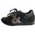 Max & Co Leather sneakers Black  ref.78280