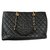 Chanel Travel bag Black Leather  ref.78381