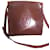 Cartier Vintage bag Dark red Leather  ref.78578