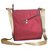 Lancel Handbags Red Dark red Leather Nylon  ref.78580