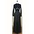 Elie Saab Strick Maxikleid schwarz und gold Lurex - Ansicht 9