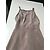 Azzaro Julie Seidenkleid Taupe Grau - Ansicht 16