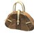 Christian Dior Saddle Bag Toile Beige  ref.78723