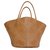 Bottega Veneta  Leather Bucket Tote Bag Caramel  ref.78828