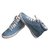 Frye Zapatillas de deporte altas de Kira Azul Cuero  ref.78830