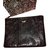 Zadig & Voltaire Clutch bags Black Lambskin Python  ref.79077