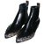 Louis Vuitton Ankle boots Black Leather  ref.79099