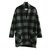 Isabel Marant Coats, Outerwear Black Dark grey Wool  ref.79110