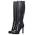 Louis Vuitton Belted high boot Cuir Noir  ref.79127