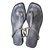 Kelly Hermès sandali Argento Pelle  ref.79161