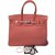 Birkin Hermès Handtaschen Pink Leder  ref.79165