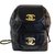 Chanel Backpacks Black Leather  ref.79171