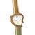 Yves Saint Laurent Relógios finos Dourado Couro  ref.79269