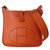 Hermès Handtaschen Orange Leder  ref.79316
