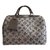 Louis Vuitton Handtasche Braun Tweed  ref.79328