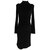 Balenciaga Robes Laine Noir  ref.79370