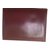 Hermès wallets Dark red Leather  ref.79373
