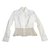Hermès Top Bianco Seta Cotone  ref.79448
