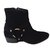 Swildens Botines Negro Gamuza