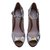 Gucci Heels Multiple colors Leather Cloth  ref.79520