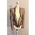 Patrizia Pepe Blazer Blouson Jacke Rot Baumwolle mit Goldfransen Beige Golden Grau - Ansicht 5
