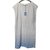 Armand Ventilo Dresses Silvery Grey Silk Cotton  ref.79552