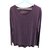Autre Marque T-shirt manches longues violet aspect gratté Polyester  ref.79745