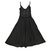 BCBG Max Azria Shirred Black Ballerina dress Polyester  ref.79751
