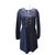 Chloé Dresses Black Multiple colors Silk Wool  ref.79774