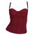 D&G Red lace corset top Black Dark red  ref.79784