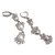 Givenchy Earrings Silvery White  ref.79990
