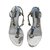 Dolce & Gabbana sandals Metallic Leather  ref.80193