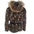 Miss Grant Girl Coats outerwear Leopard print  ref.80233