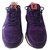 Louis Vuitton run away purple sneakers trainers size 6 eu 39 White Suede Leather  ref.80251